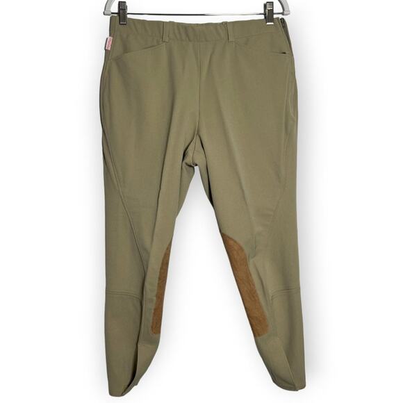 NWOT Tailored Sportsman English Riding Habits Pants SIZE 32 Tan Breeches NEW - Picture 1 of 12